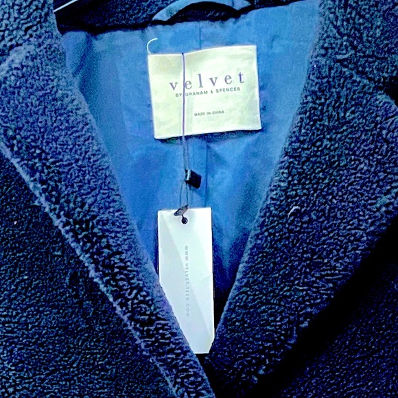 NWT Velvet Evelyn Lux coat by Graham and Spenser. WS. - Picture 3 of 3